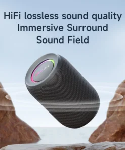 Alternative view of Zealot S32PRO Bluetooth Outdoor Speaker with Bass and LED Light - Waterproof Subwoofer