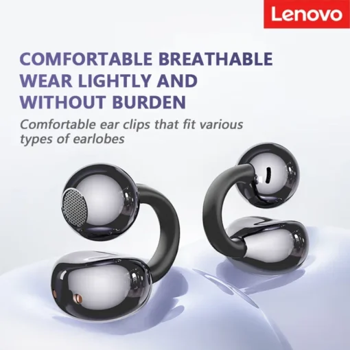 Lenovo TA410 Wireless Bluetooth Earphones with Panoramic Sound and Long Battery Life - Image 3