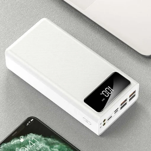 50000mAh Fast Charging Power Bank with Outdoor Power Station Capability for Outdoor Enthusiasts - Image 2