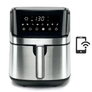 Commercial Stainless Steel Oilless Air Fryer with WiFi and Mobile App for Efficient Cooking