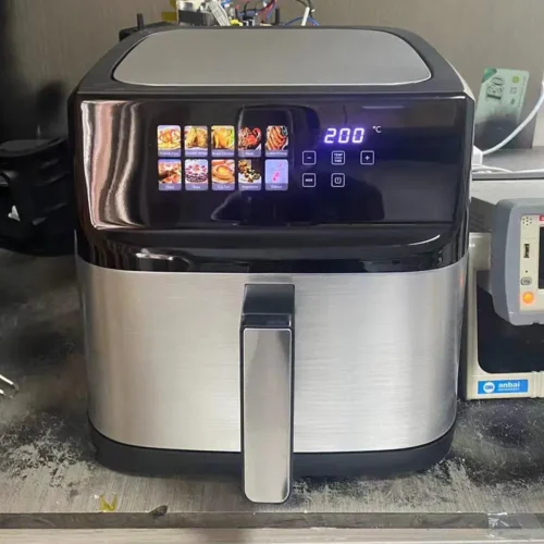 Stainless Steel Digital Air Fryer - 5L, 6L, 8L, 11L, Oil-Free, Touch Screen