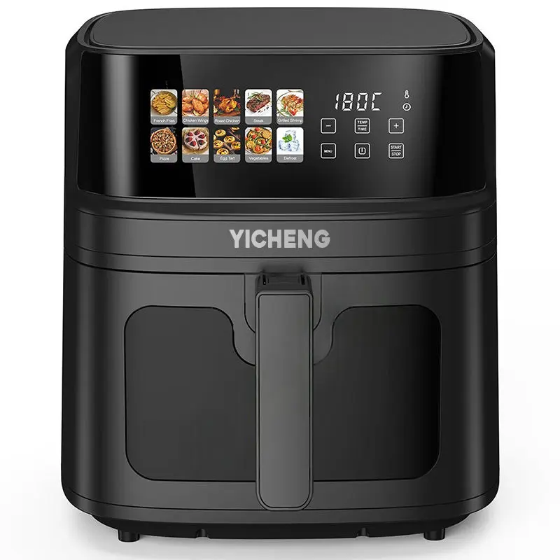 Stainless Steel Digital Air Fryer with Touch Screen - Oil-Free Cooking, Available in 5L, 6L, 8L, 11L Sizes - Image 6