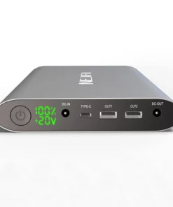 50000mAh Laptop Power Bank with LED Display for MacBook and Smartphones