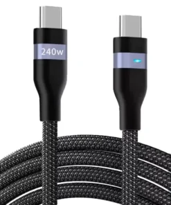 Fast Charging USB-C Cable and Charger for iPhone - 1M, 240W, 120W, 60W, 27W
