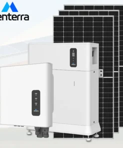 ESS 5kW Solar Energy Storage System with 550W Solar Panels and Stackable Lithium Battery