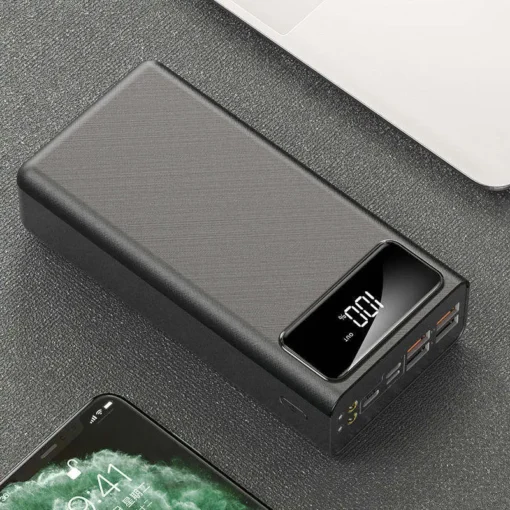 50000mAh Fast Charging Power Bank with Outdoor Power Station Capability for Outdoor Enthusiasts - Image 3