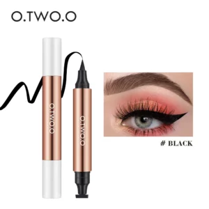Liquid Eyeliner Stamp with Waterproof Formula for Easy Cat Eye Make-up for Women