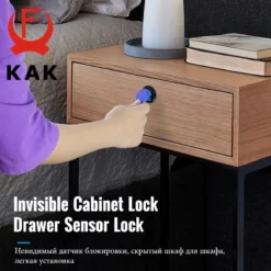 Alternative view of KAK RFID Electronic Cabinet Lock - Keyless Design for Child Safety on Drawers and Doors