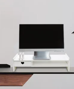 Alternative view of Monitor Stand Riser Computer Heightened Shelf Desktop Organizer Keyboard Storage Monitor Riser Holder for Computer Screen Parts