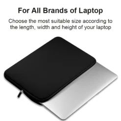 Alternative view of Laptop Sleeve Case for 11 to 15.6 Inch MacBook and Notebook - Compatible with Lenovo, Xiaomi, Dell