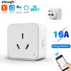 Tuya Smart Socket Power Strip with WiFi and Timer Function for Home Automation