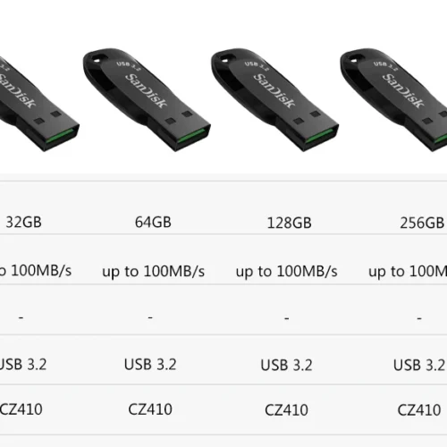Alternative view of SanDisk USB 3.2 Flash Drive - Available in 32GB, 64GB, 128GB, 256GB, and 512GB