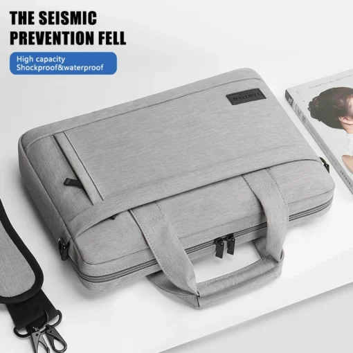 Professional Laptop Sleeve Bag with Protection for 13-17 Inch MacBook, Huawei, Asus, and Dell Notebooks - Image 5