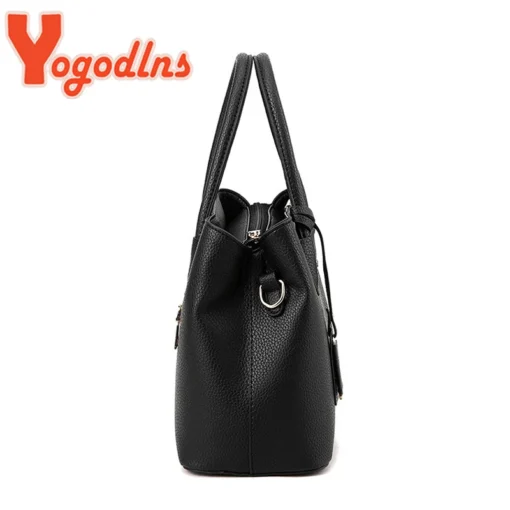 Leather Handbags with Luxury Design for Women - Fashionable Shoulder Bags and Purses - Image 4