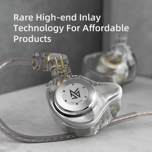 KZ EDX Pro In-Ear Earphones - HIFI Dynamic Sound, Noise-Cancelling for Sports Enthusiasts - Image 3