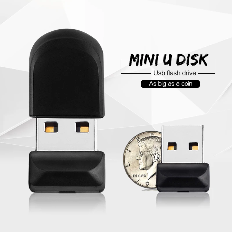 32GB/64GB Metal USB Flash Drive - Mini USB 2.0 External Storage - Image 4
