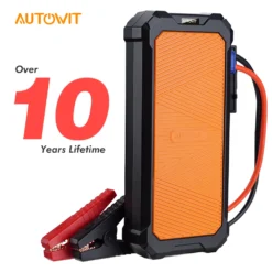 Portable SuperCap Car Jumpstarter with 12-Volt Power for Gas Engines up to 7.0L and Diesel Engines up to 4.0L