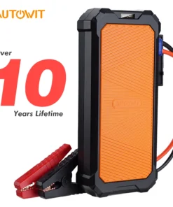 Autowit Car Jumpstarter 2, 12-Volt Battery-less Portable SuperCap (Up to 7.0L Gas, 4.0L Diesel) Engine Starter Car Accessories