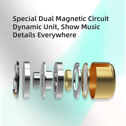 KZ EDX Pro In-Ear Earphones - HIFI Dynamic Sound, Noise-Cancelling for Sports Enthusiasts - Image 6