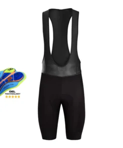 Alternative view of Raudax Men's Cycling Bib Shorts - Black, MTB Style