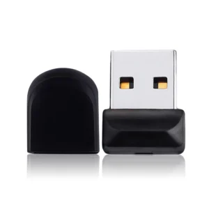 USB Flash Drive - Mini 32GB/64GB Metal External Storage for Portable Use - 4GB, black