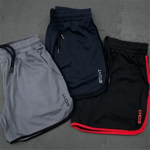Men's Quick Dry Running Shorts with Breathable Mesh Panel for Comfort - Image 6