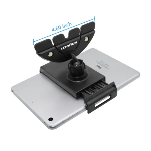 Alternative view of Universal 7 to 11 Inch Car CD Slot Tablet and Phone Holder Mount