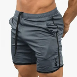 Alternative view of Men's Quick Dry Running Shorts with Breathable Mesh Panel for Comfort