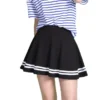 Striped black