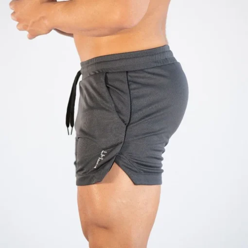 Mens Gym Training Compression Shorts with Quick-Drying Feature for Fitness and Running - Image 5