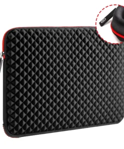 WIWU 17.3" Waterproof Shockproof Laptop Sleeve - Protective Case for MacBook, Dell, and HP