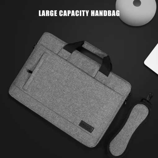 Professional Laptop Sleeve Bag with Protection for 13-17 Inch MacBook, Huawei, Asus, and Dell Notebooks - Image 4