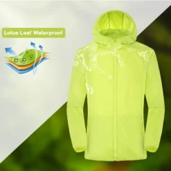 Alternative view of Outdoor Waterproof Rain Jacket with Quick Dry and Sun Protection for Men and Women