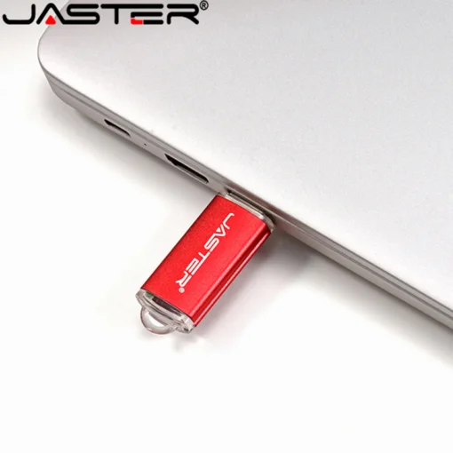 JASTER USB 2.0 Flash Drive with Key Chain - Multiple Capacities and Colors Available - Image 3