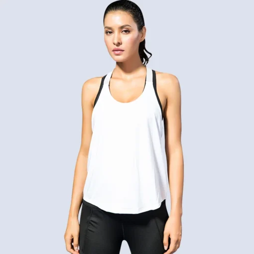Backless Sleeveless Sports Tank Top for Women's Yoga and Running - Image 4
