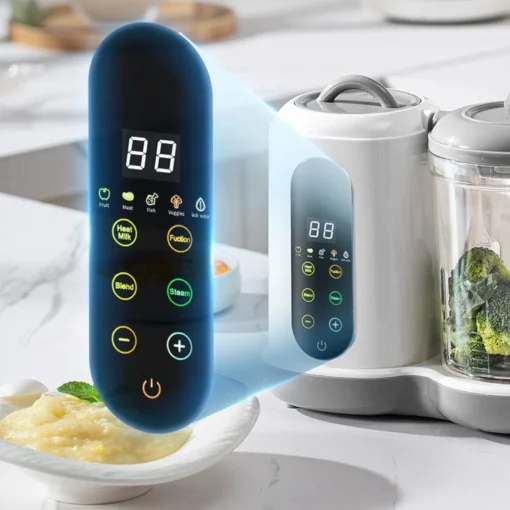 Baby Food Maker Multicooker with Electric Steamer and Blender Functionality for Parents - Image 5