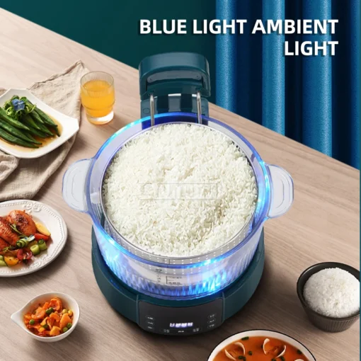 Intelligent Electric Rice Cooker and Hot Pot with 3L Capacity for Home Cooking - Image 4