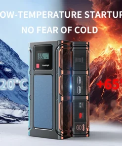 Alternative view of 2000A Car Jump Starter Power Bank 18000mAh Portable Battery Station For Petrol 8L Diesel 6L Car Emergency Booster Start Power