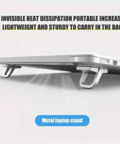 Alternative view of 2-Pack Portable Laptop Stand with Keyboard Riser