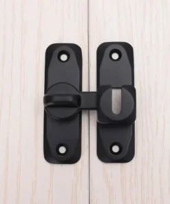 Alternative view of Sliding Door Lock with No-Drill Installation – Anti-Theft Latch for Cabinets and Sliding Doors