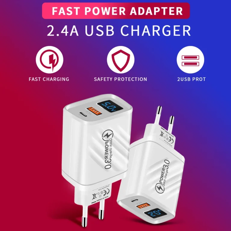 20W Fast Charging USB Wall Adapter for iPhone, Samsung, Xiaomi, and Huawei - Image 4