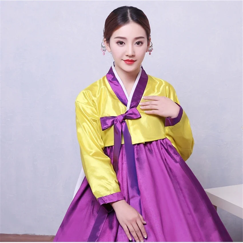 Korean Traditional Hanbok Dress for Women - 10 Colors Available - Image 3
