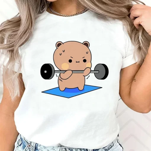 Psychedelic Gothic T-Shirt with Comfortable Fit for Women and Teens in Y2K Hip Hop Style - Image 4