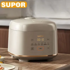 Electric Rice Cooker with Non-Stick Surface and Smart Functions for Home Use