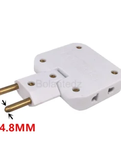 EU Plug 3 AC Outlet Power Strip Multiprise 1 Convert 3 Extension Electrical Socket 180° Rotating Fulfillment Socket AC Adapter