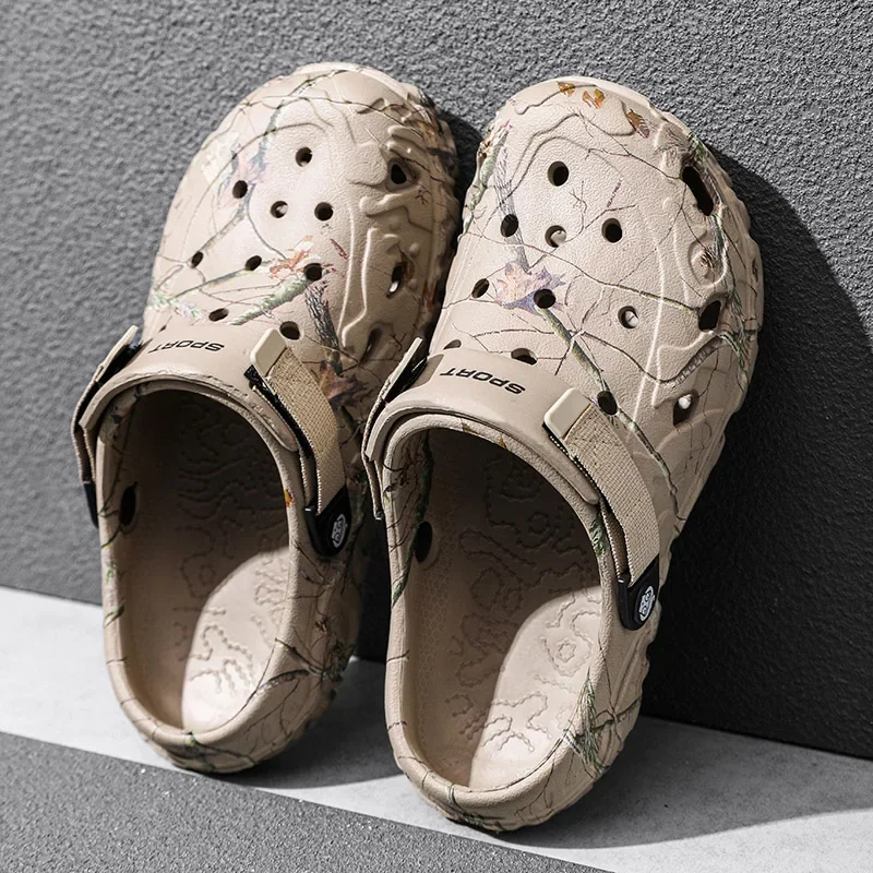 Men's Comfortable Clogs Sandals - Non-Slip Flip Flops, Big Size 46-47