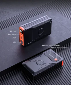 Alternative view of Battery Jumper Starter Portable, 800A Peak Boost Car Battery,12V Jump Starter for 6.0L Gas or 3.0L Diesel Engines,Car Jump Start