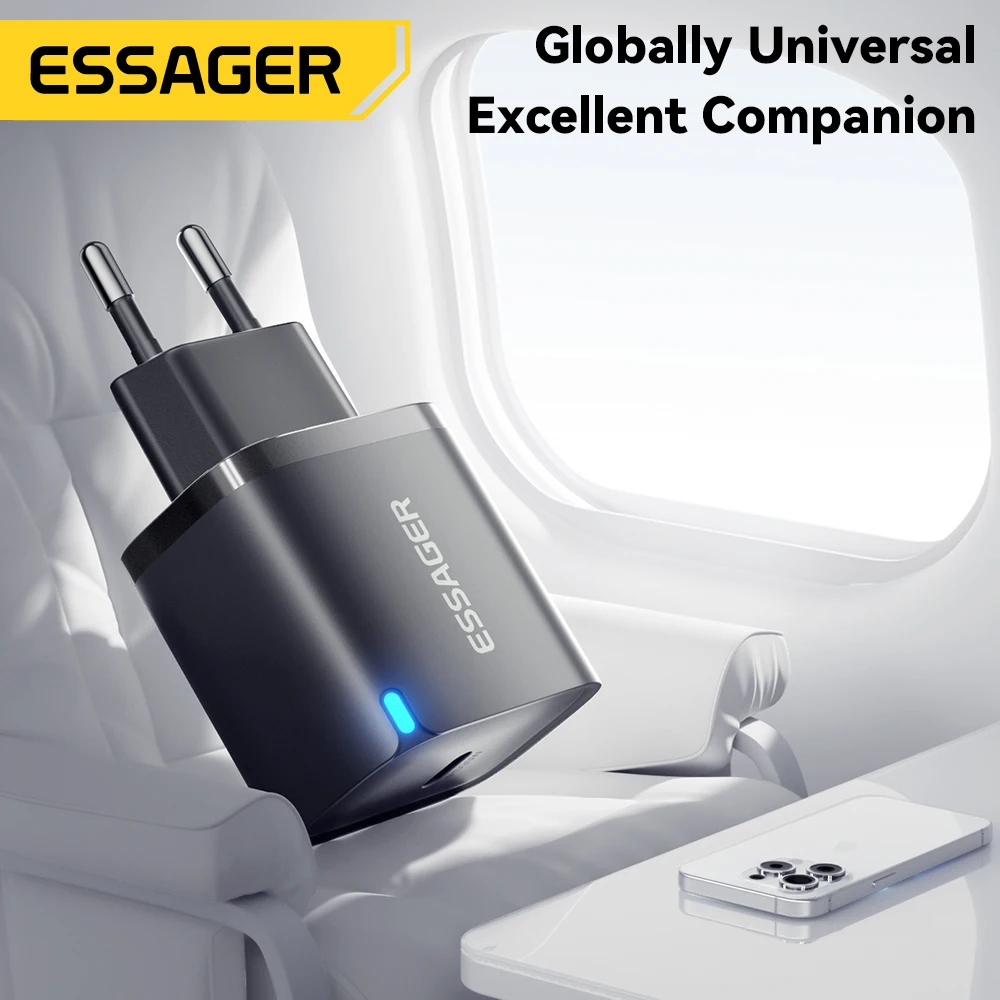 Essager 30W PD 3.0 USB-C Charger with Fast Charging for iPhone, Samsung, Huawei, and iPad - Image 6