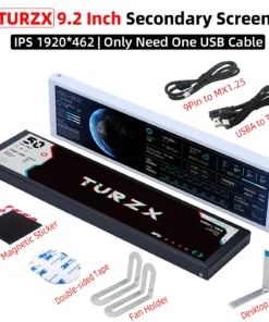 TURZX 9.2-Inch USB Type-C IPS Secondary Monitor