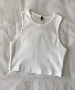 Alternative view of 2025 Sexy Women Solid Color Tank Tops High Quality Cotton Women Boho Top Female Women Summer Camisole Camis Clothes For Women